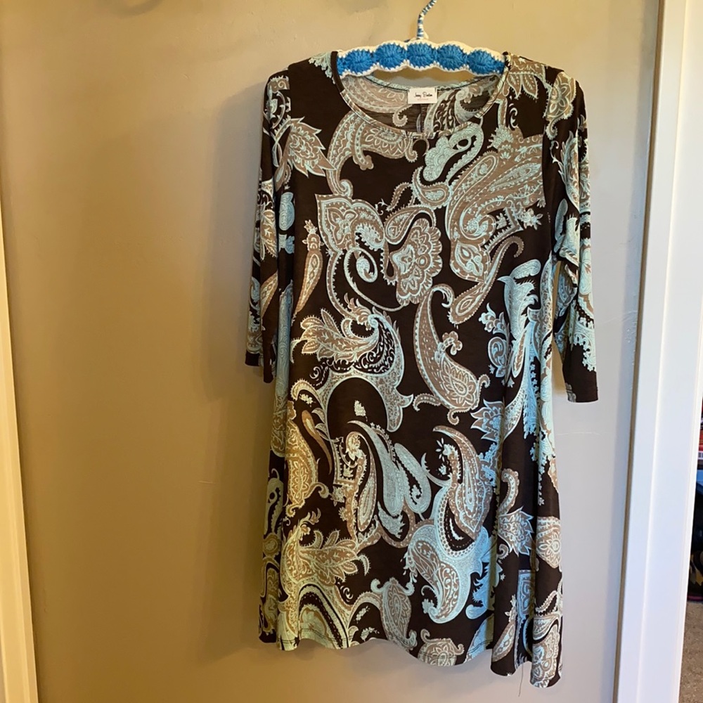 Medium paisley print dress